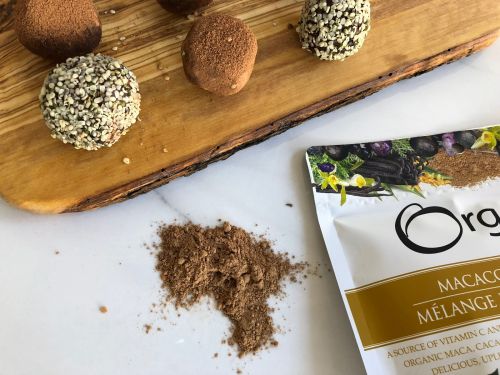 recipe of maca truffles by Organic Traditions